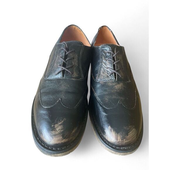 BED STU Distressed Leather Inside And Out Brown Men\'s Workshop Oxfords Shoes 10 main image 7